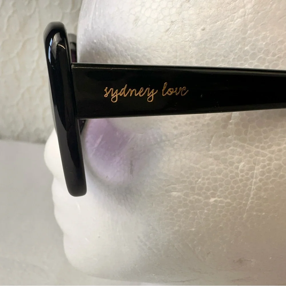 Sydnay Love Sunglasses Black Sun Protection Glasses Authentic Retro Classic
